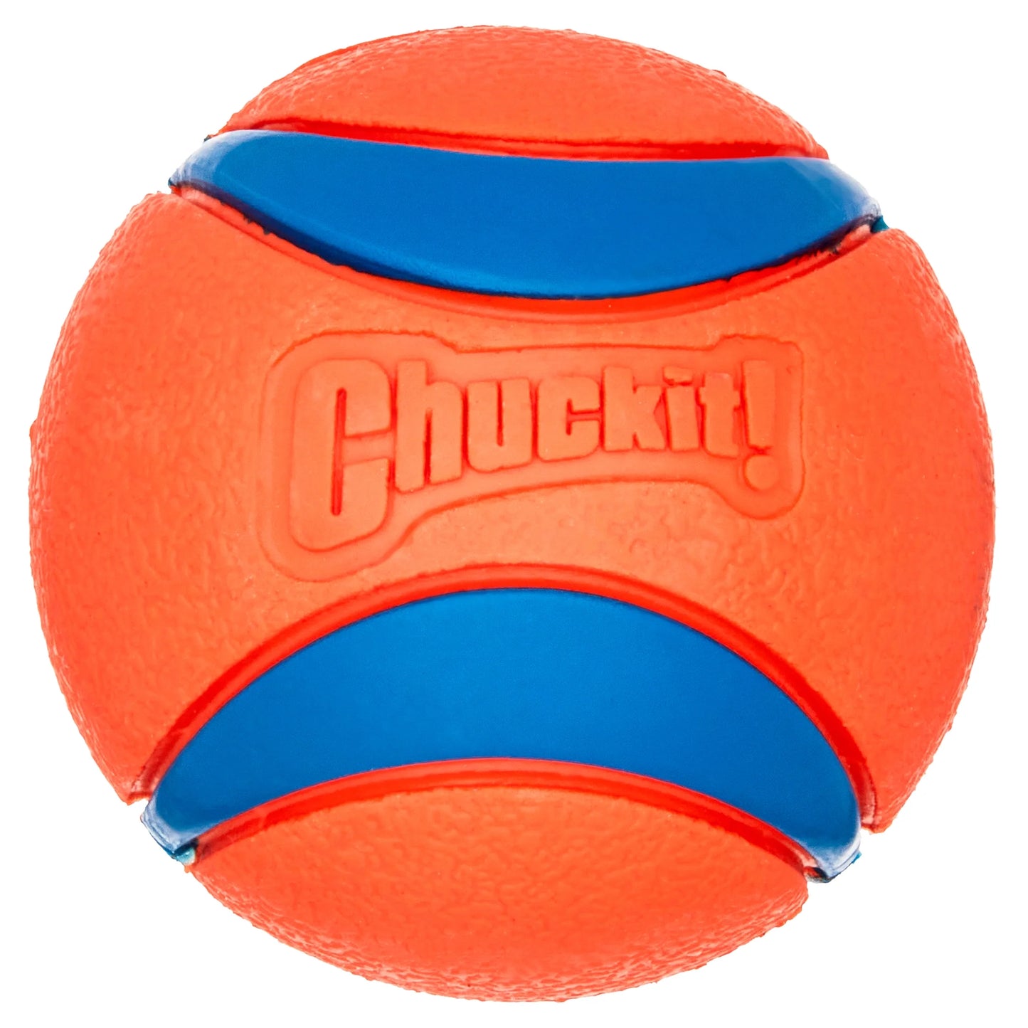 Ultra Ball Durable Rubber Fetch Dog Toy, Medium 2.5" for Medium Dogs, Pack of 2, Orange