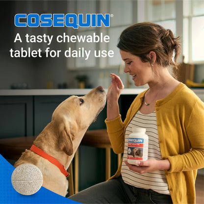 Nutramax Cosequin for Dogs Joint Health Supplement, Chewable Tablets, 60 Count