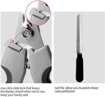 Furry Foot Fortress: The Ultimate Nail-Whacker for Big Paws and Purr-fectly Pruned Claws!